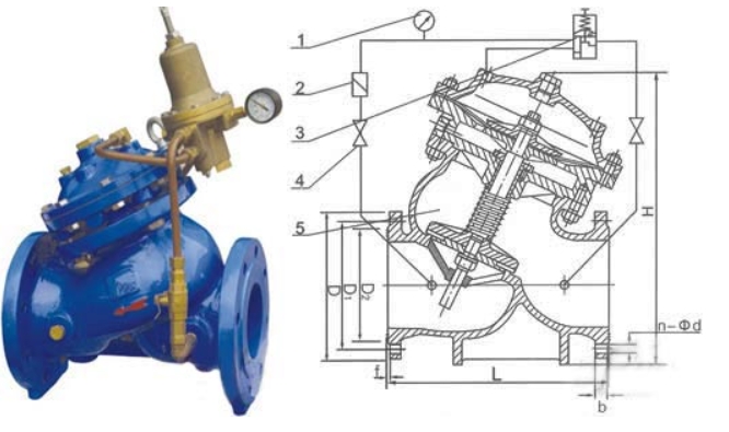 太阳成tyc7111cc官网活塞式安全泄压阀AX742X结构图