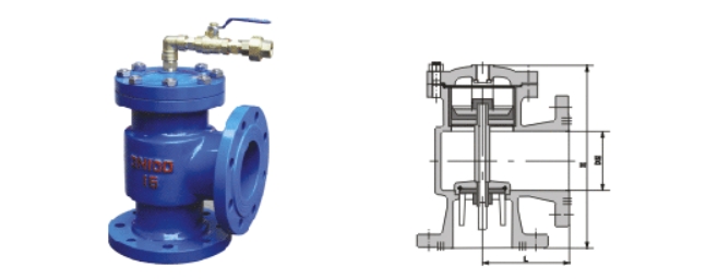 太阳成tyc7111cc官网液压水位控制阀H142X结构图