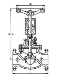 截止式流量平衡阀结构图